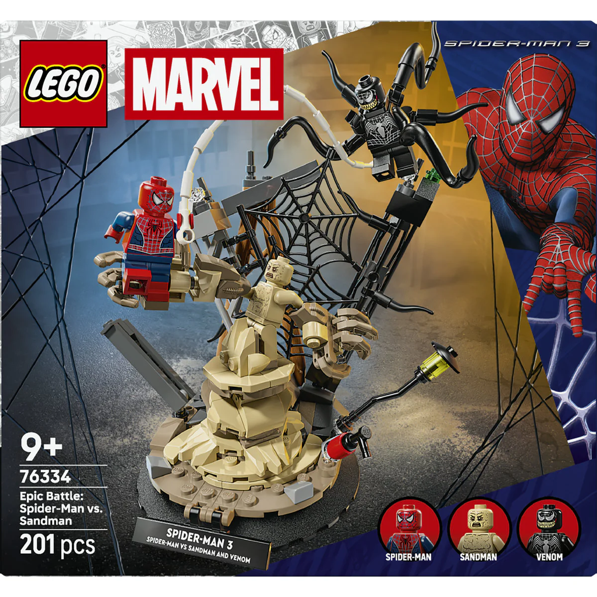 LEGO Marvel Epic Battle: Spider-Man vs. Sandman 76334 - Image 3