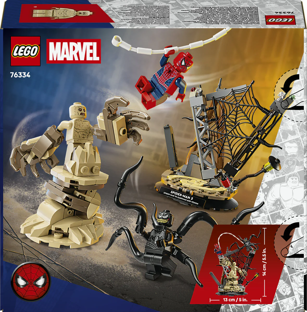 LEGO Marvel Epic Battle: Spider-Man vs. Sandman 76334 - Image 4