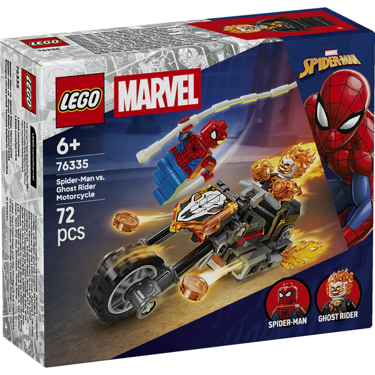 LEGO Marvel Spider-Man vs. Ghost Rider Motorcycle 76335 - Image 2