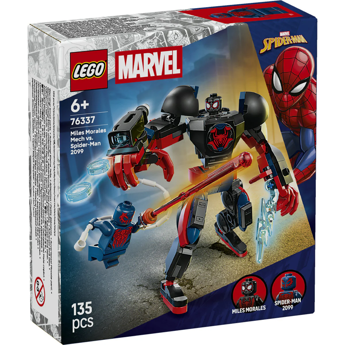 LEGO Marvel Miles Morales Mech vs. Spider-Man 2099 - 76337 - Image 2