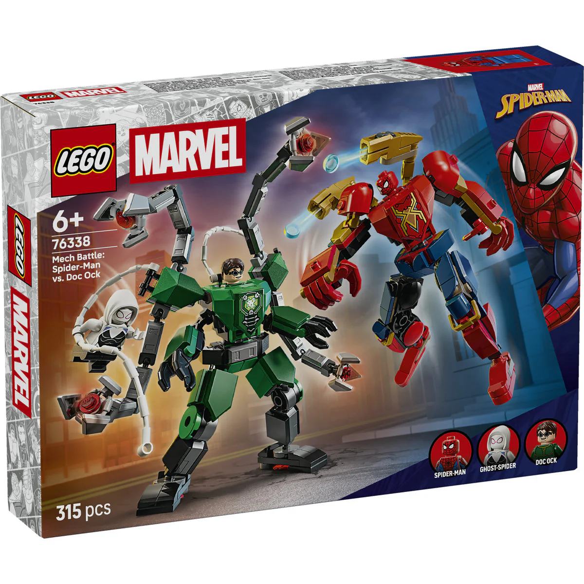 LEGO Marvel Mech Battle: Spider-Man vs. Doc Ock 76338 - Image 2