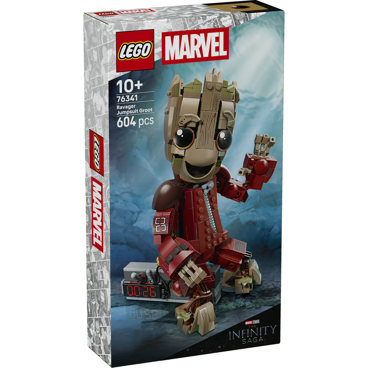 LEGO Marvel Ravager Jumpsuit Groot Figure 76341 - Image 2