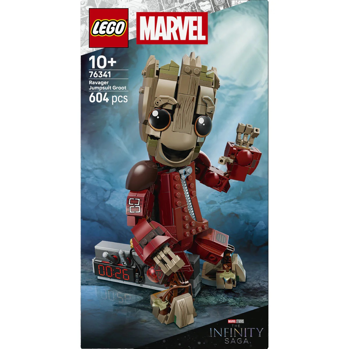 LEGO Marvel Ravager Jumpsuit Groot Figure 76341 - Image 3