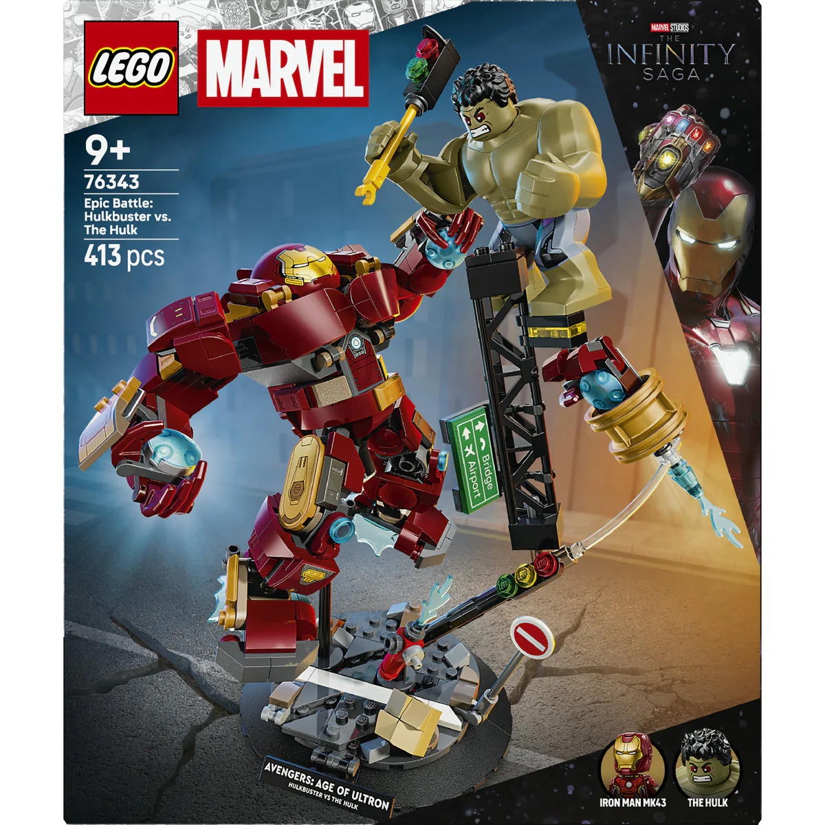 LEGO Marvel Epic Battle: Hulkbuster vs. The Hulk 76343 - Image 3