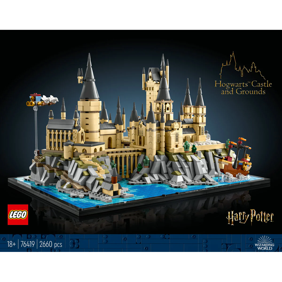 LEGO Harry Potter Hogwarts Castle and Grounds 76419 - Image 2