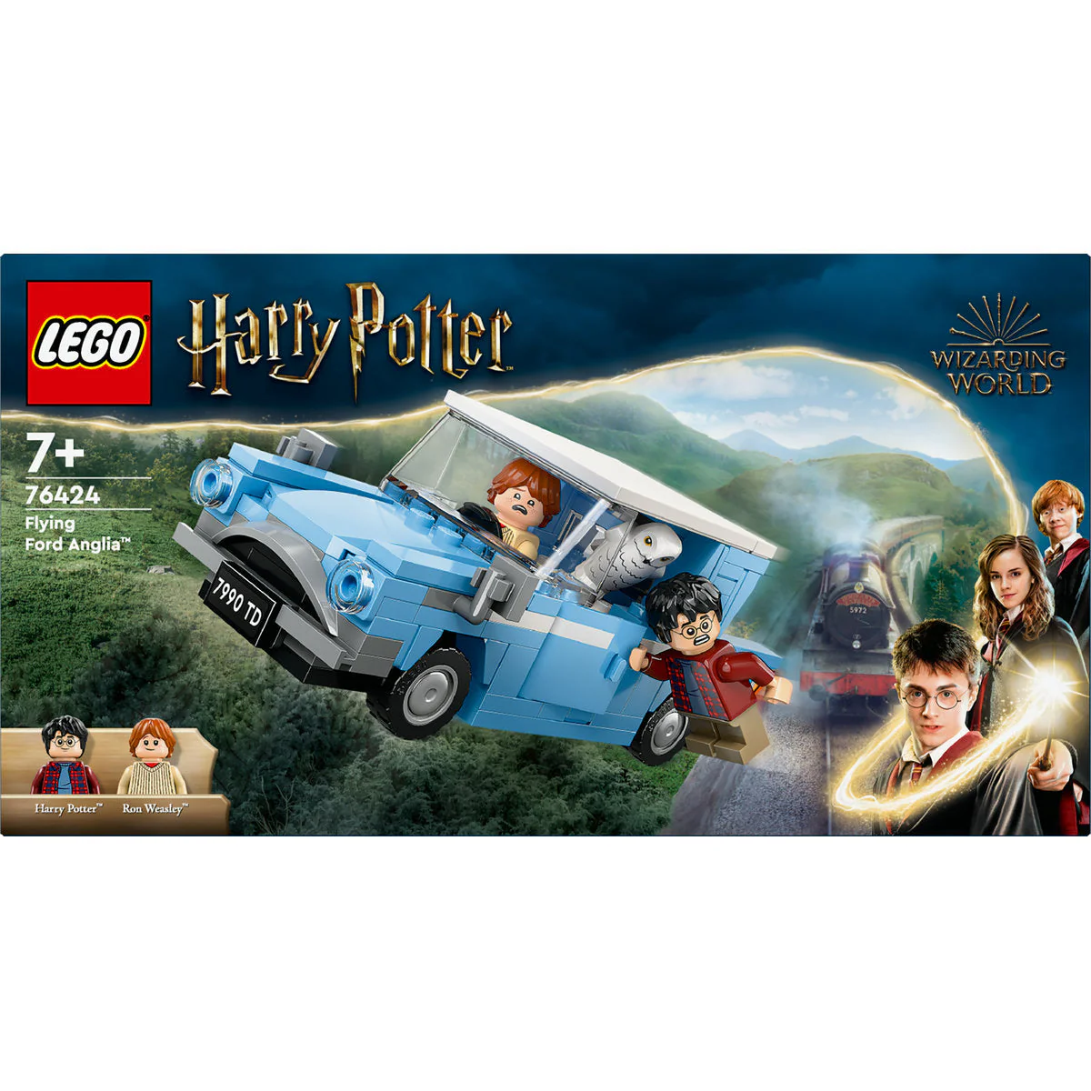 LEGO Harry Potter Flying Ford Anglia Car Toy 76424 - Image 2