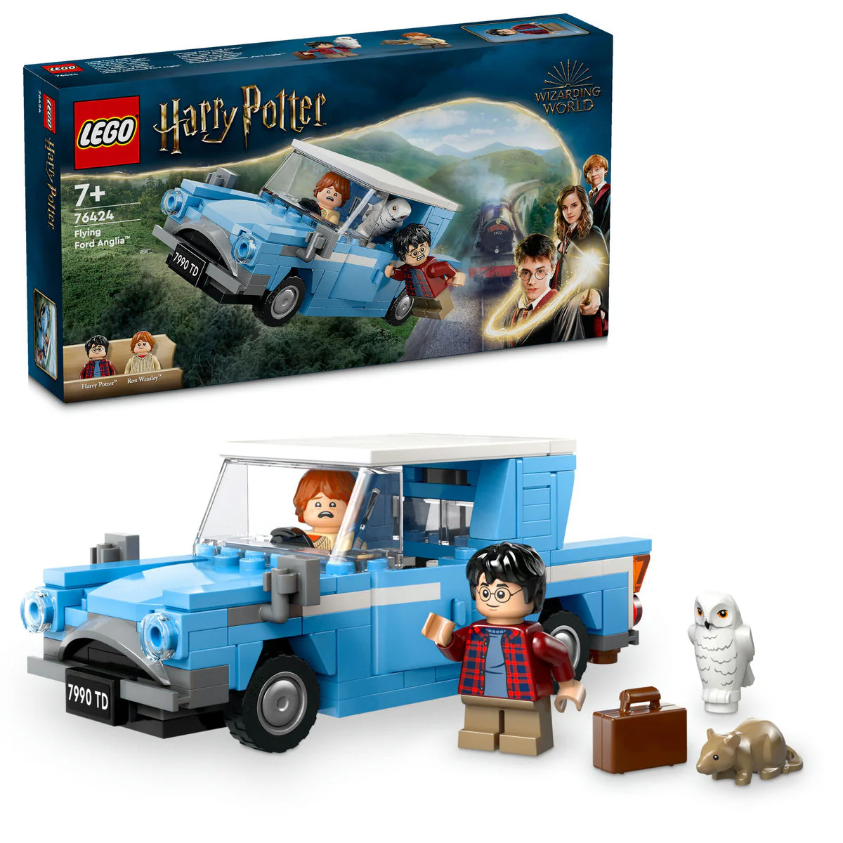 LEGO Harry Potter Flying Ford Anglia Car Toy 76424 - Image 4