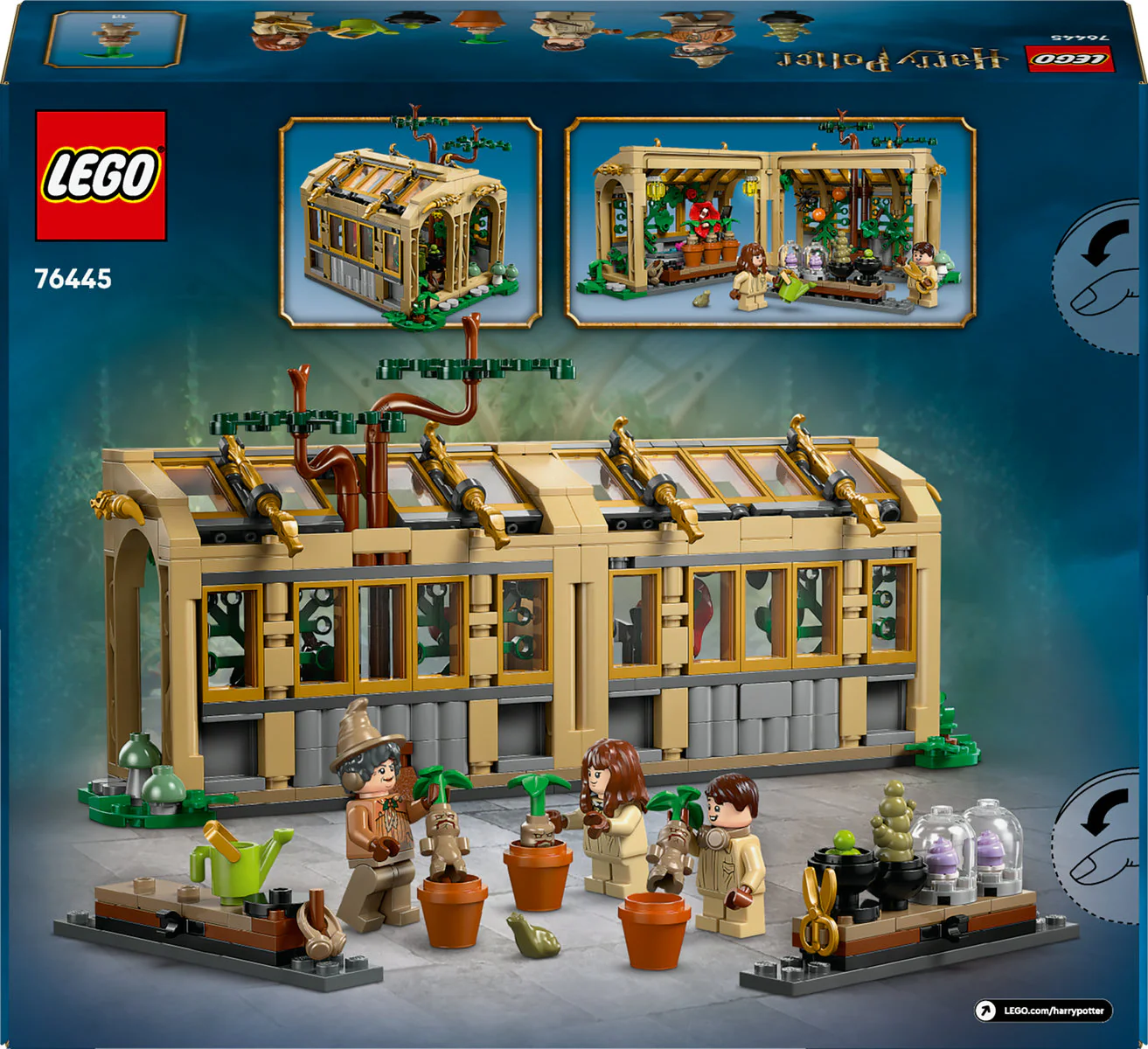 LEGO Harry Potter Hogwarts Castle: Herbology Class, Wizard Gift 76445 - Image 3