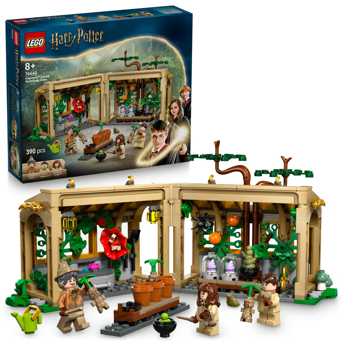 LEGO Harry Potter Hogwarts Castle: Herbology Class, Wizard Gift 76445 - Image 4