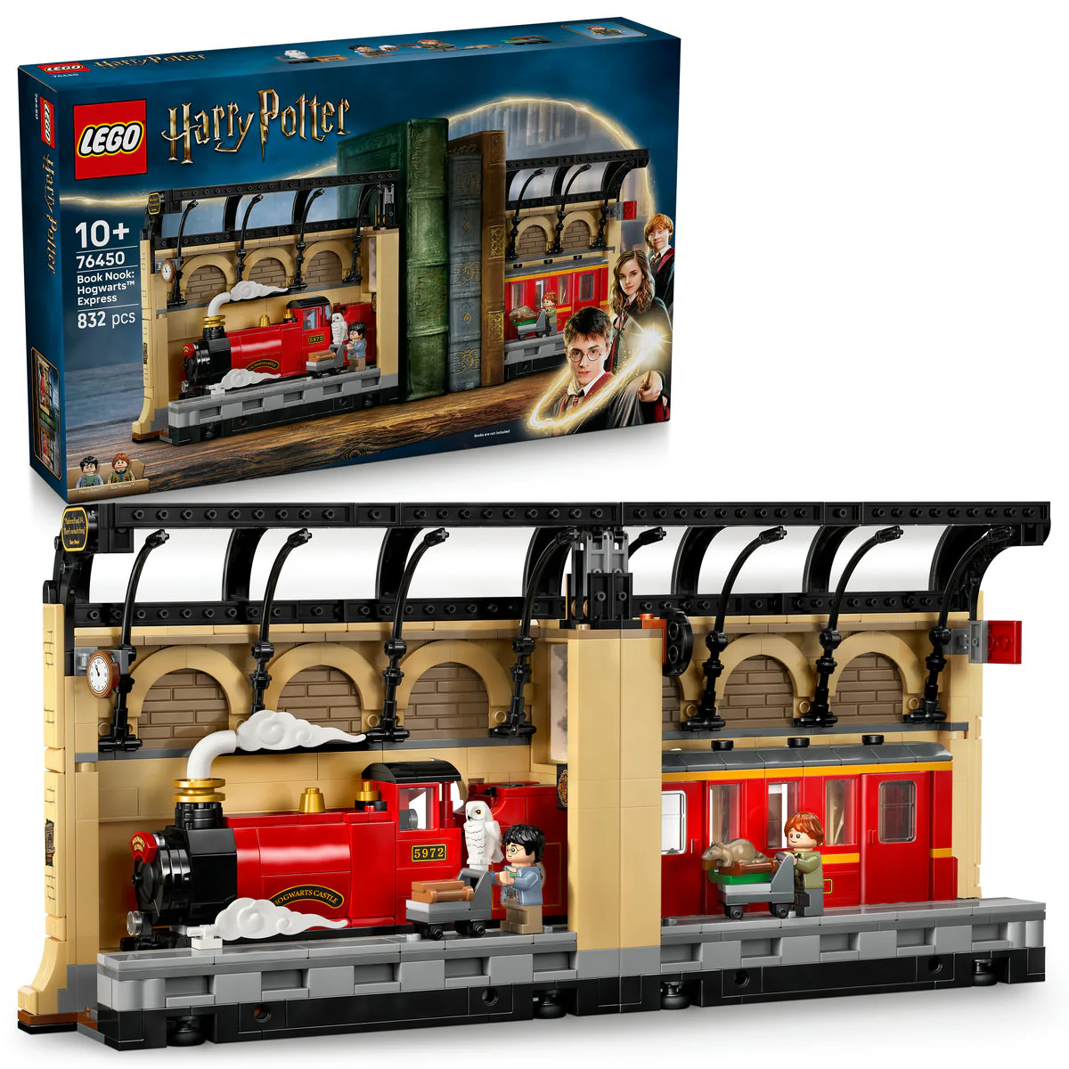 LEGO Harry Potter Book Nook: Hogwarts Express, Magical Toy 76450 - Image 4