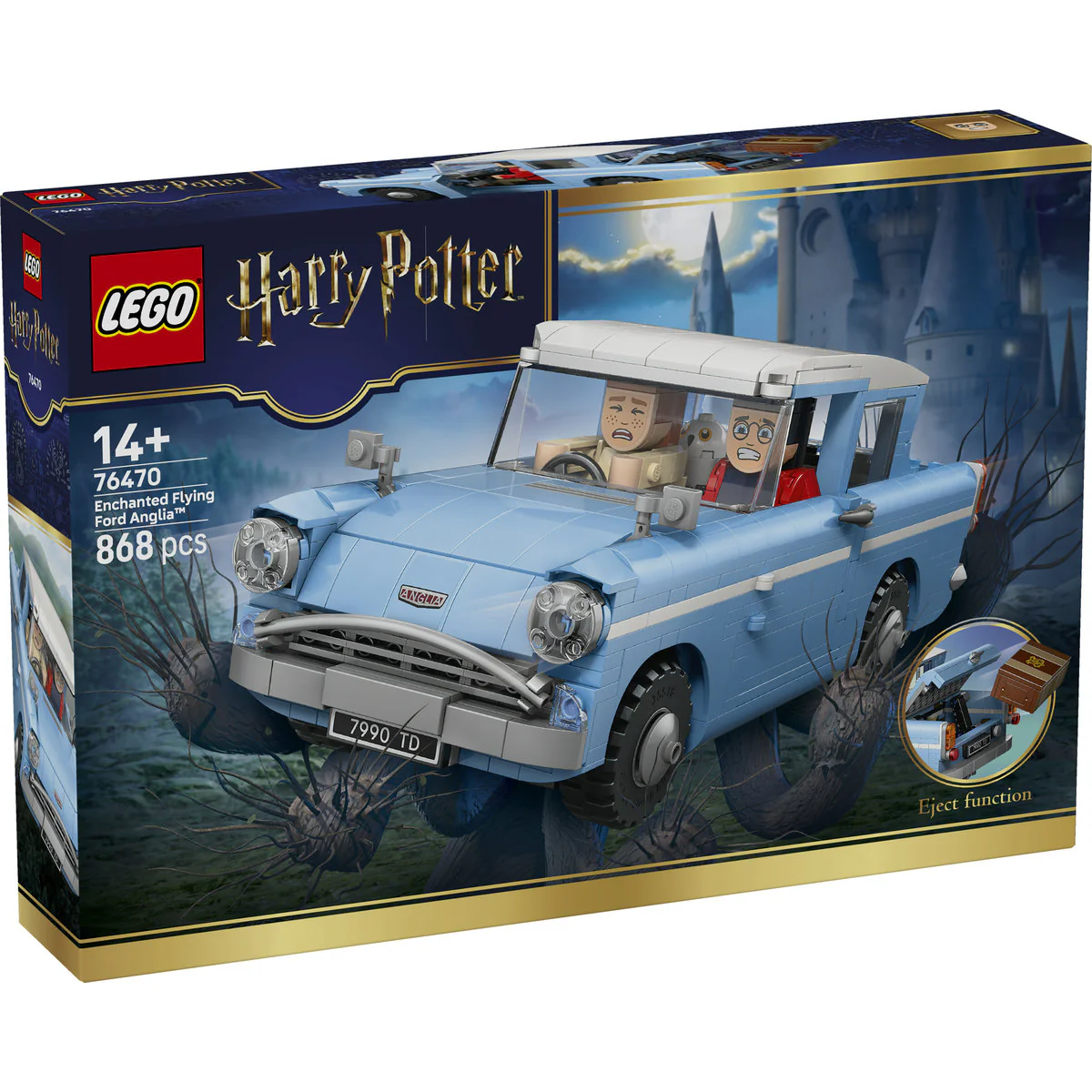 LEGO Harry Potter Enchanted Flying Ford Anglia Toy 76470 - Image 2
