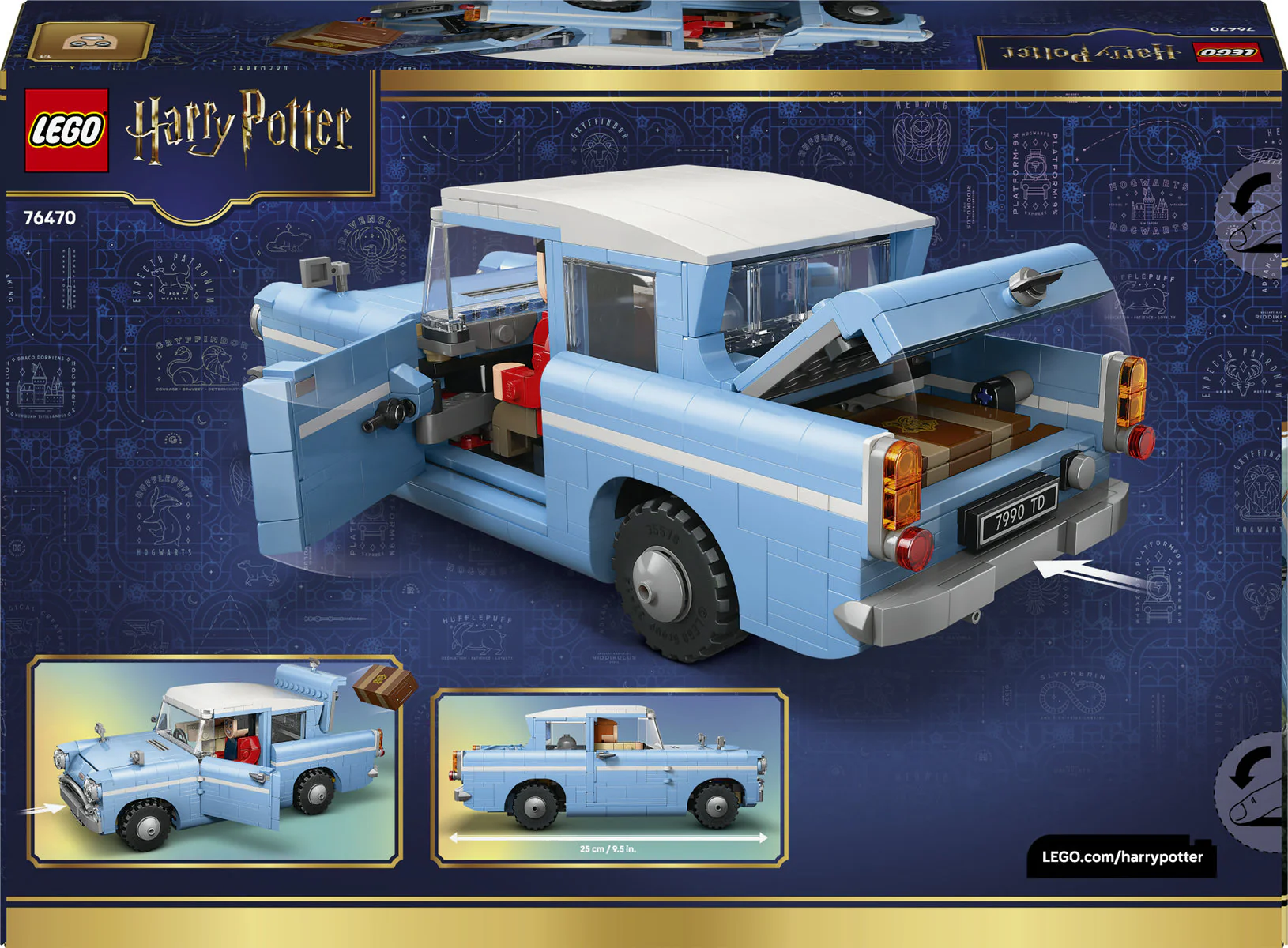 LEGO Harry Potter Enchanted Flying Ford Anglia Toy 76470 - Image 4