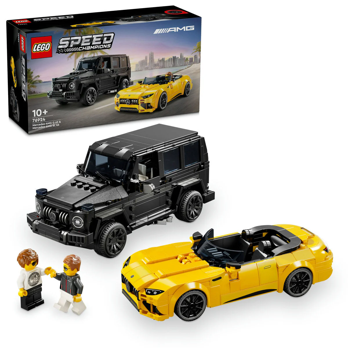 LEGO Speed Champions Mercedes-AMG G 63 & Mercedes-AMG SL 63 76924 - Image 4
