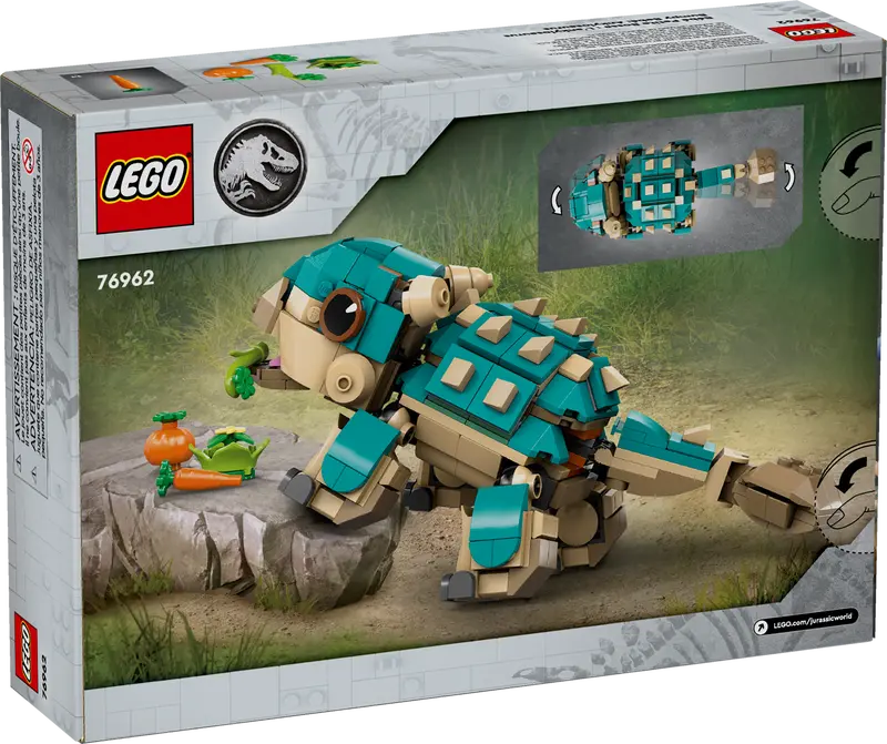 76962 Lego Jurassic World Baby Bumpy: Ankylosaurus - Image 6