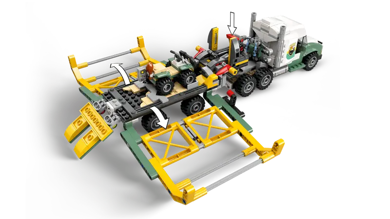 76966 Dinosaur Missions: Allosaurus Transport Truck - Image 4