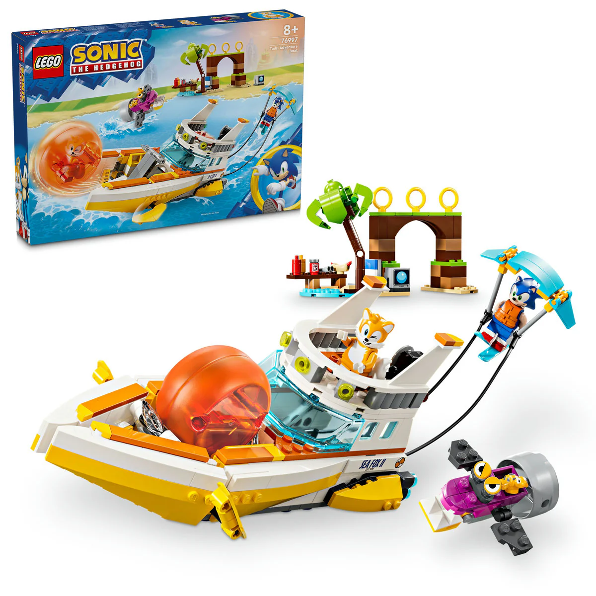 LEGO Sonic the Hedgehog Tails’ Adventure Boat 76997 - Image 4