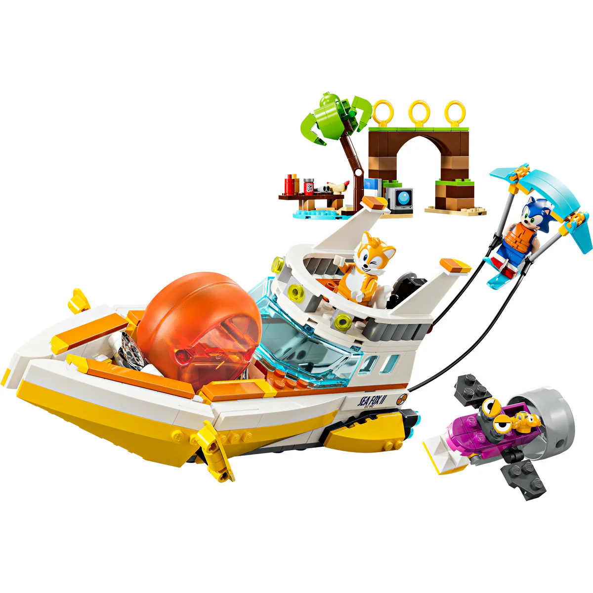 LEGO Sonic the Hedgehog Tails’ Adventure Boat 76997 - Image 5