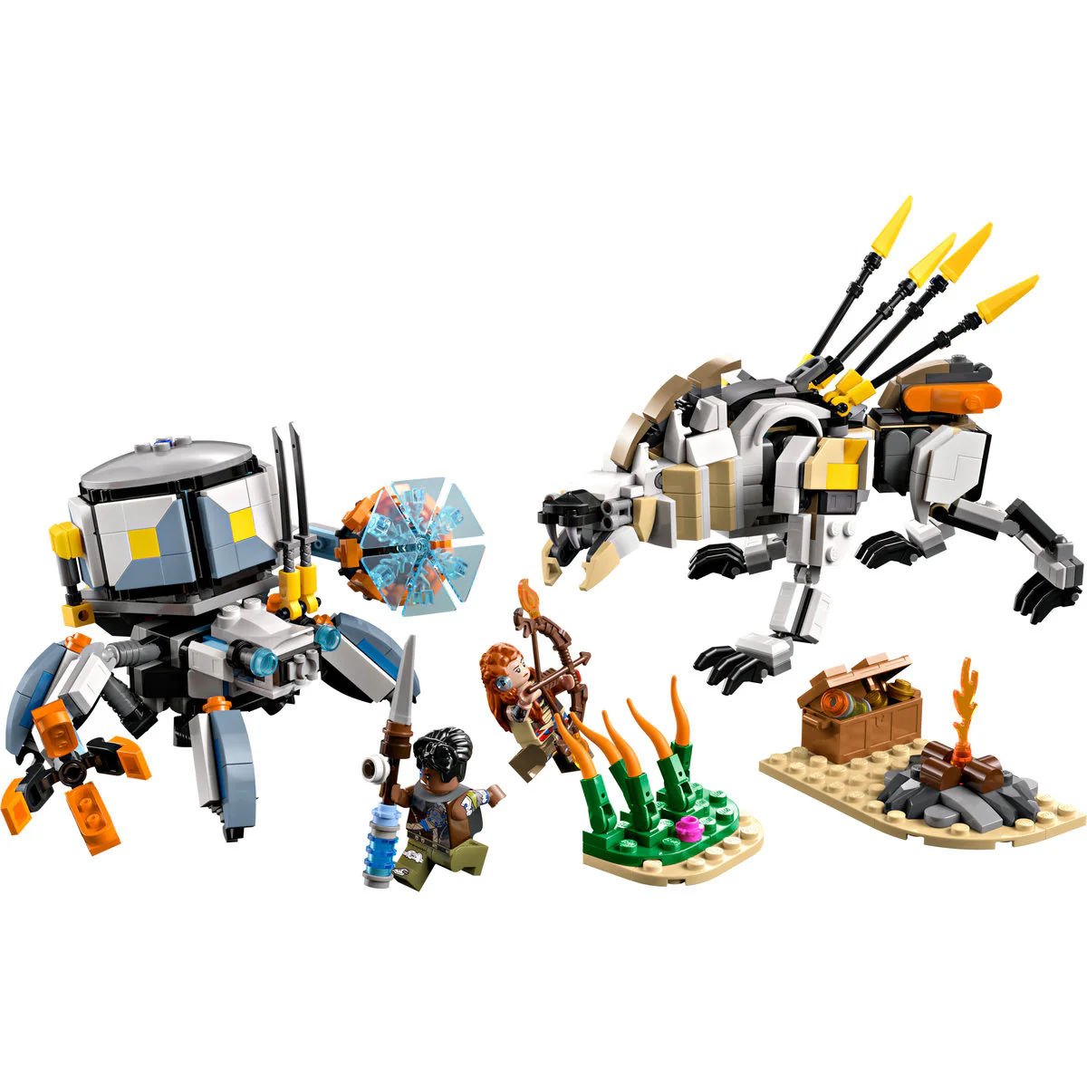 LEGO Horizon Adventures Aloy & Varl vs. Shell-Walker & Sawtooth 77037 - Image 5