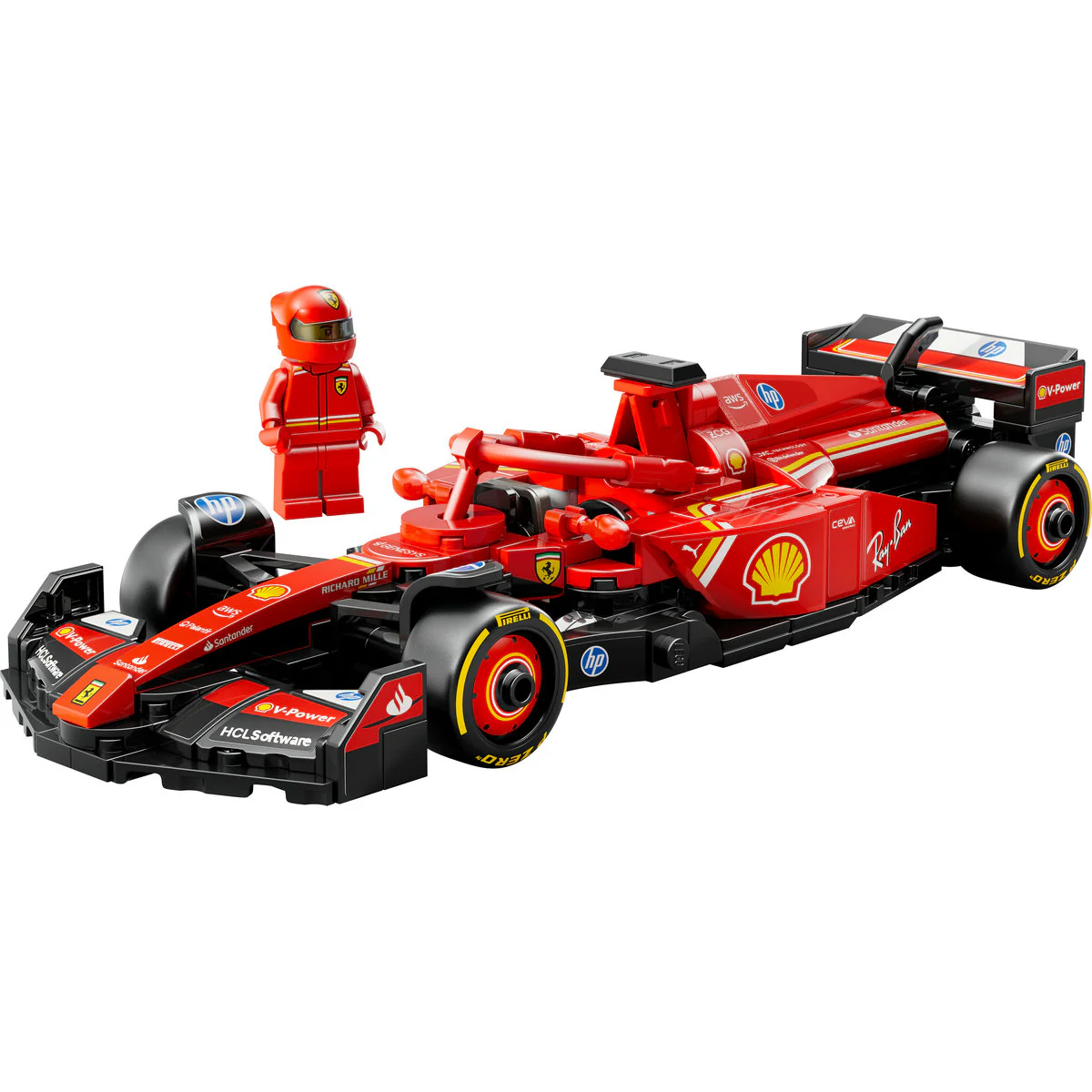 LEGO Speed Champions Ferrari SF-24 F1 Race Car 77242 - Image 5