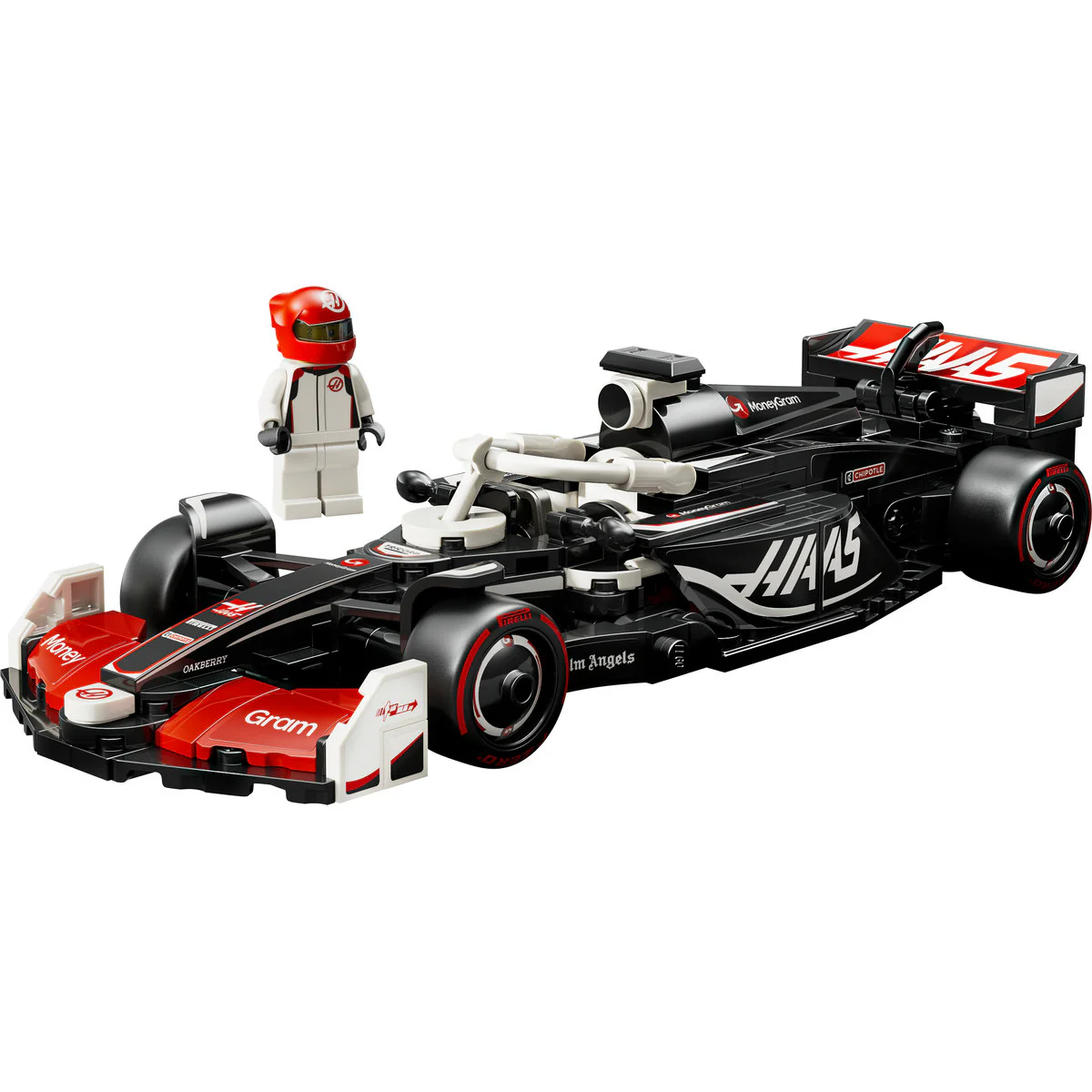 LEGO Speed Champions MoneyGram Haas F1 Team VF-24 Race Car 77250 - Image 5
