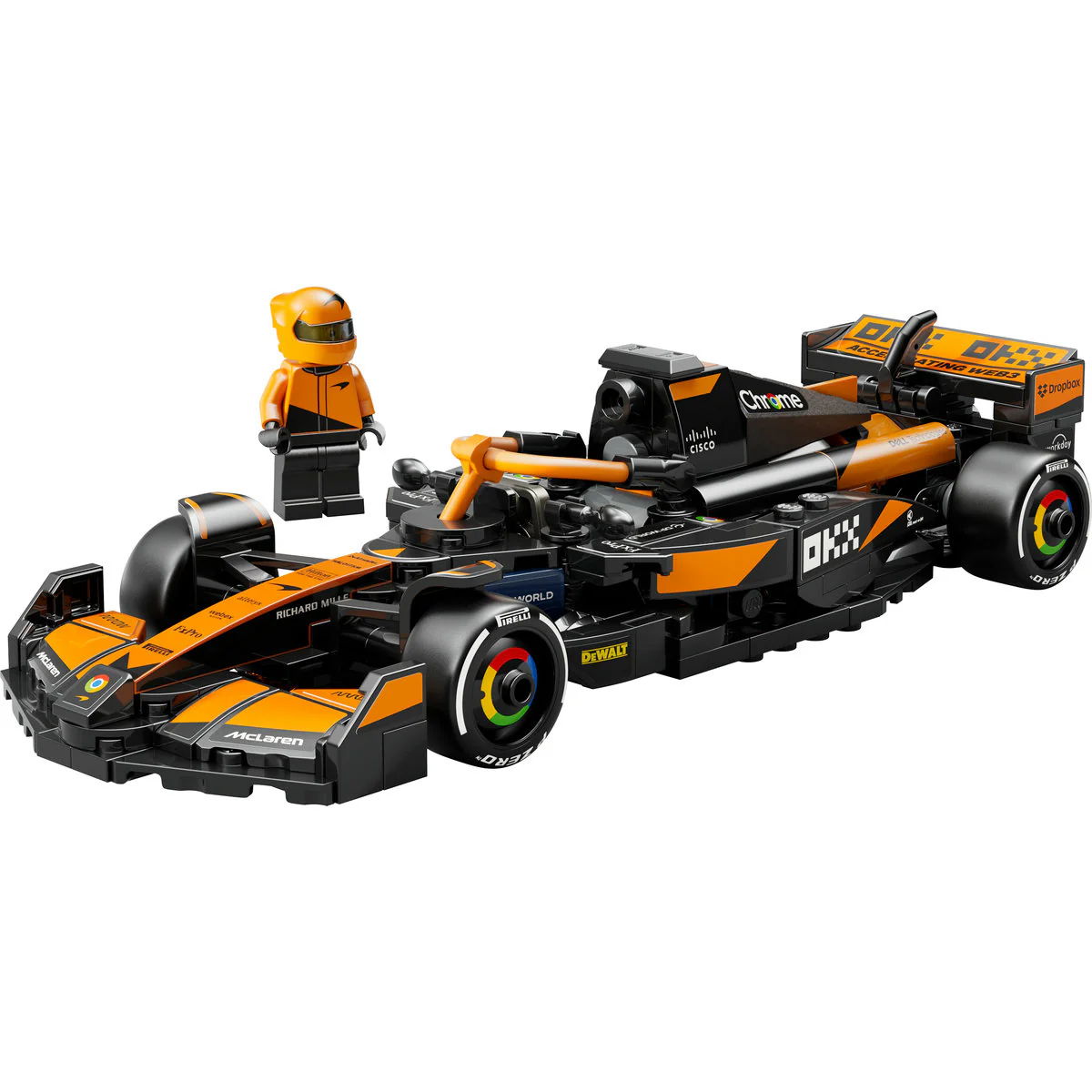 LEGO Speed Champions McLaren F1 Team MCL38 Race Car 77251 - Image 5