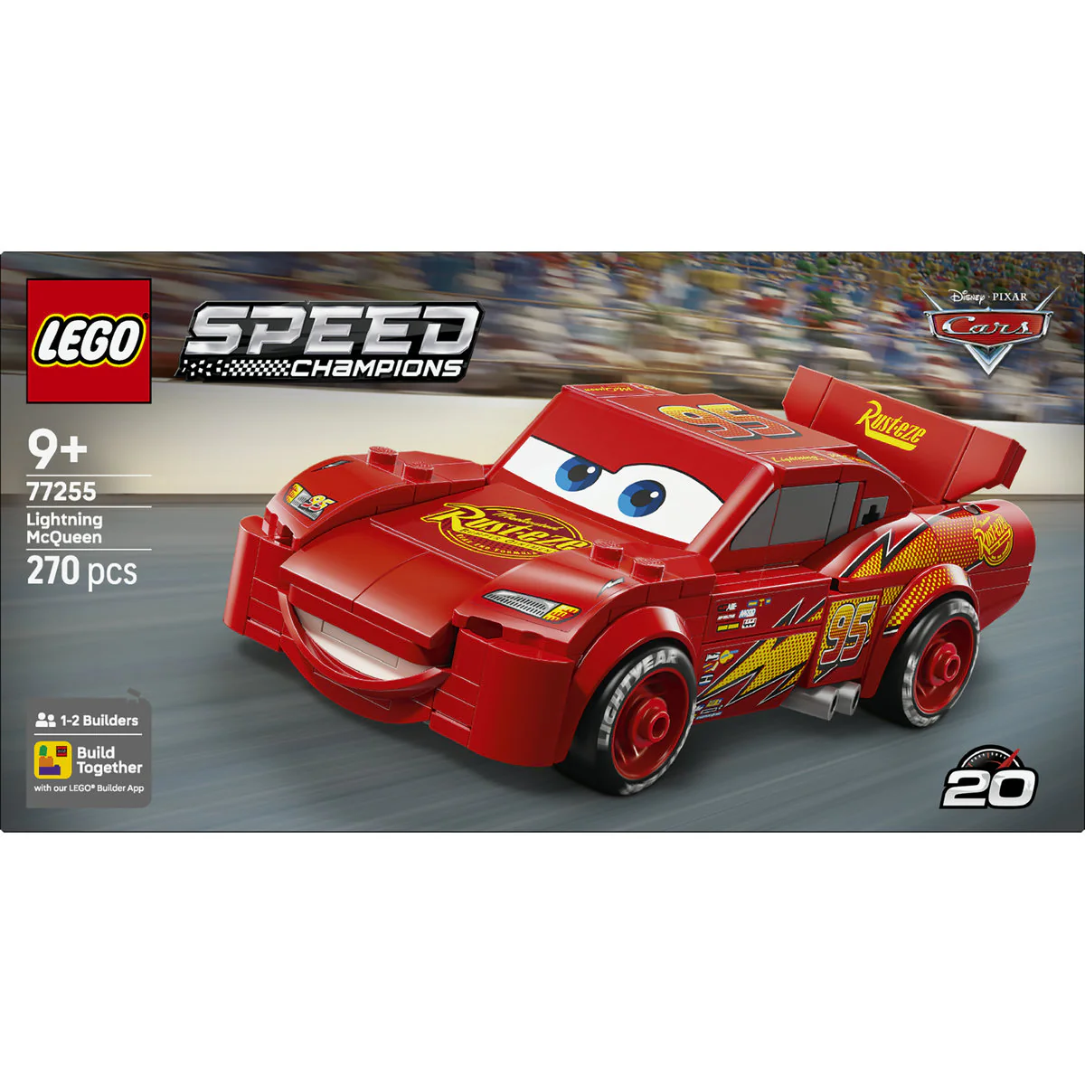 LEGO Speed Champions Lightning McQueen Car Toy 77255 - Image 3