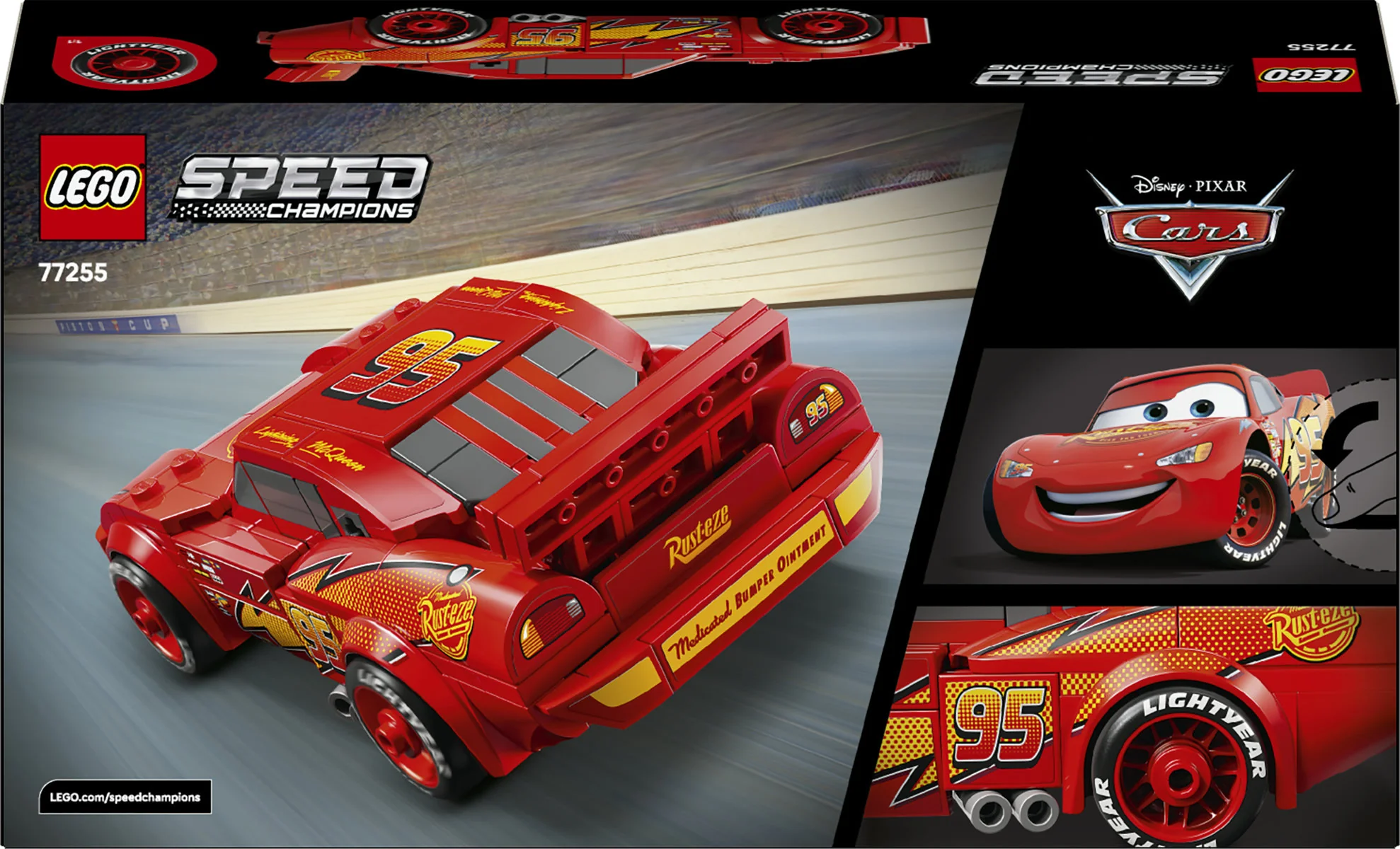 LEGO Speed Champions Lightning McQueen Car Toy 77255 - Image 4