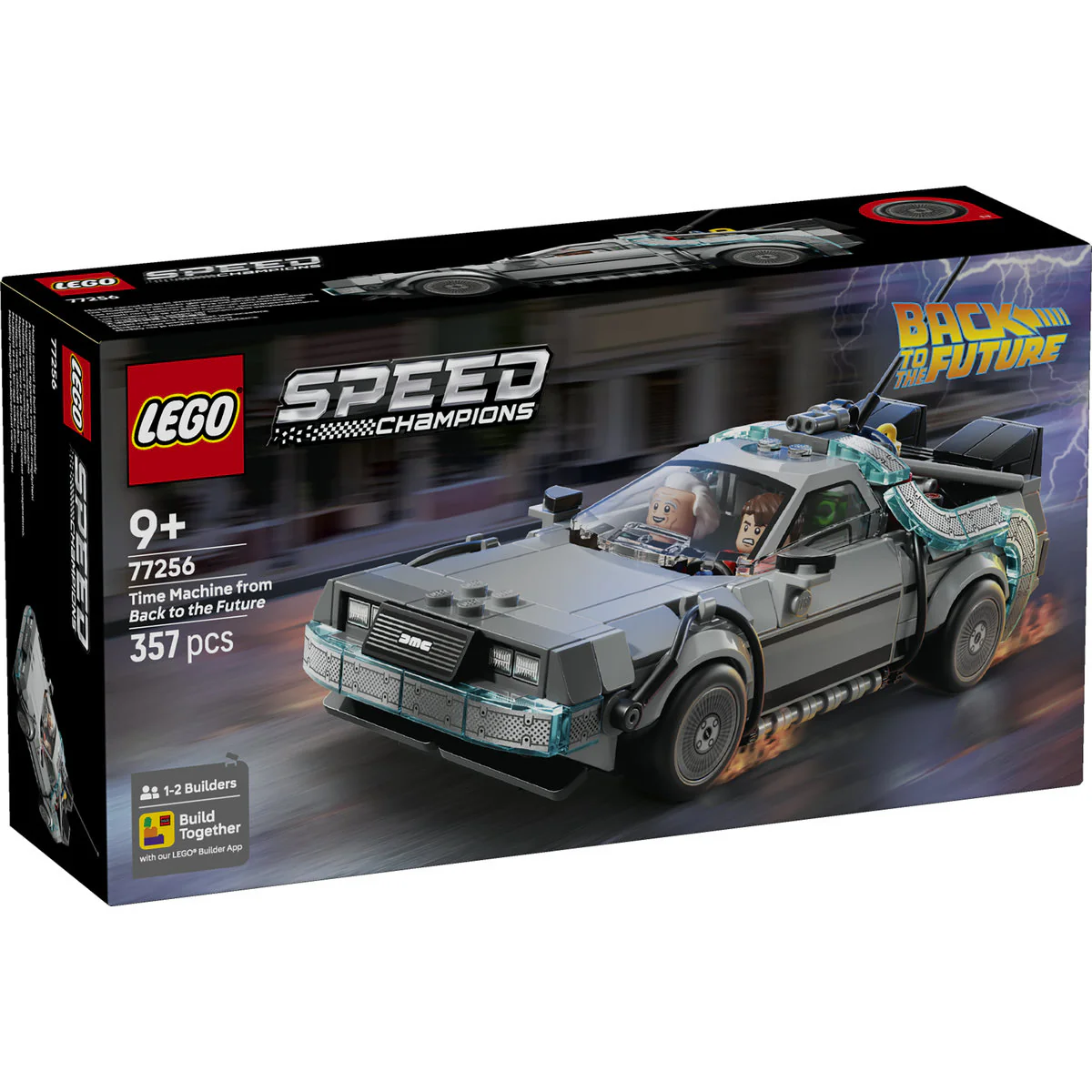 LEGO Speed Champions Time Machine from Back to the Future 77256 - Image 2