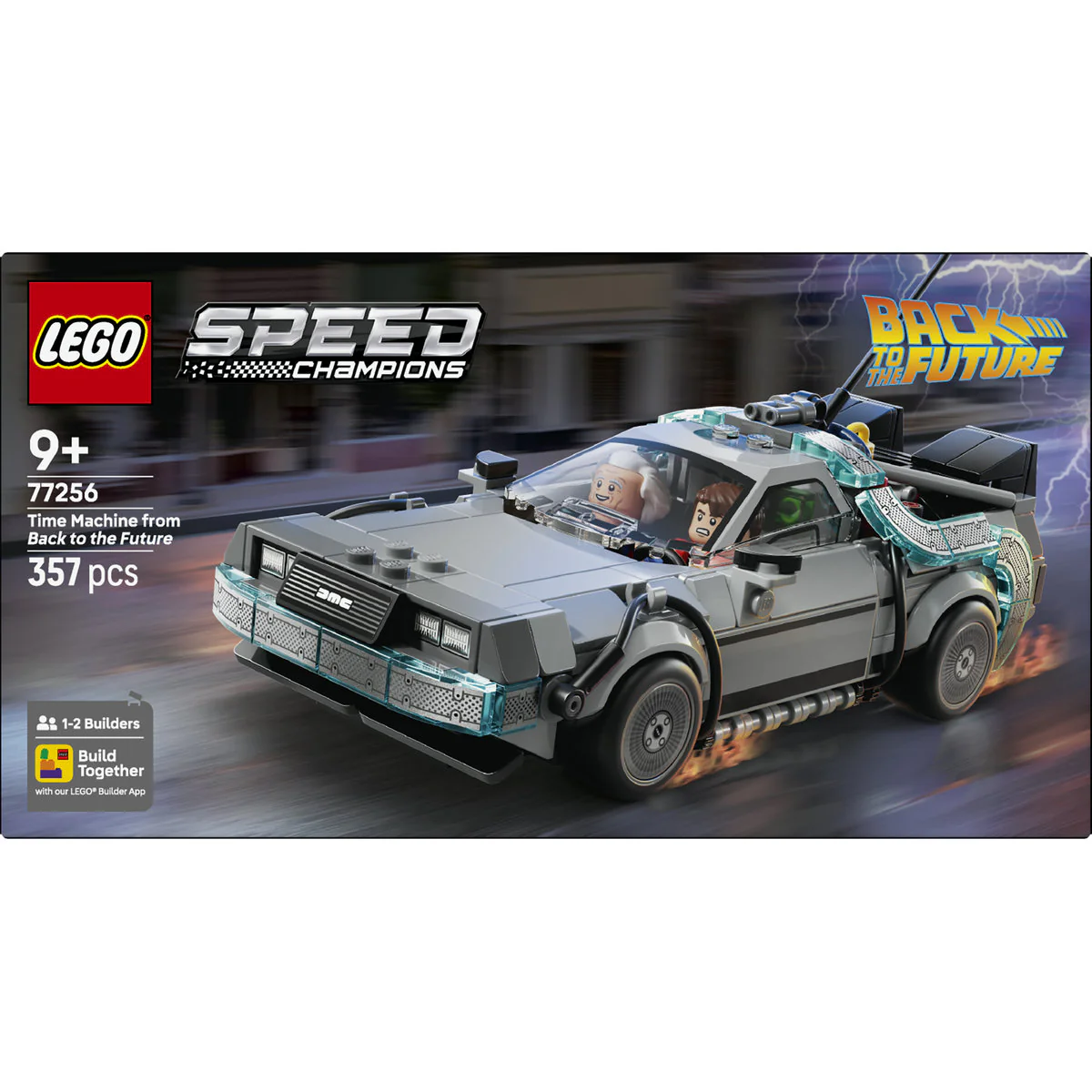 LEGO Speed Champions Time Machine from Back to the Future 77256 - Image 3