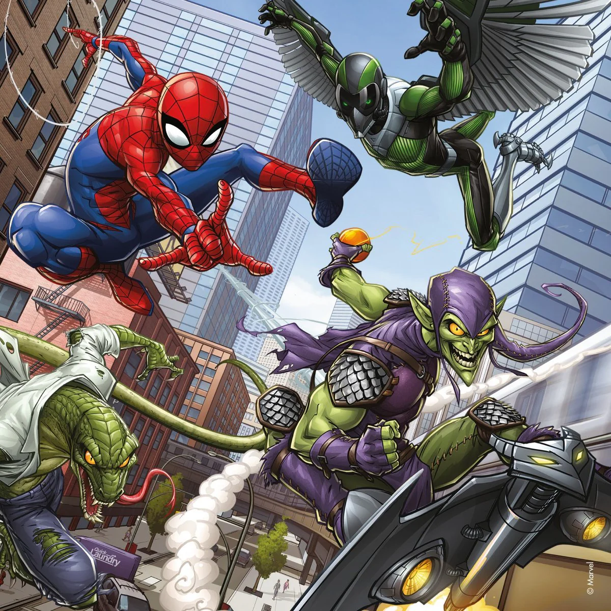 Spider-Man, 3x 49pc - Image 4