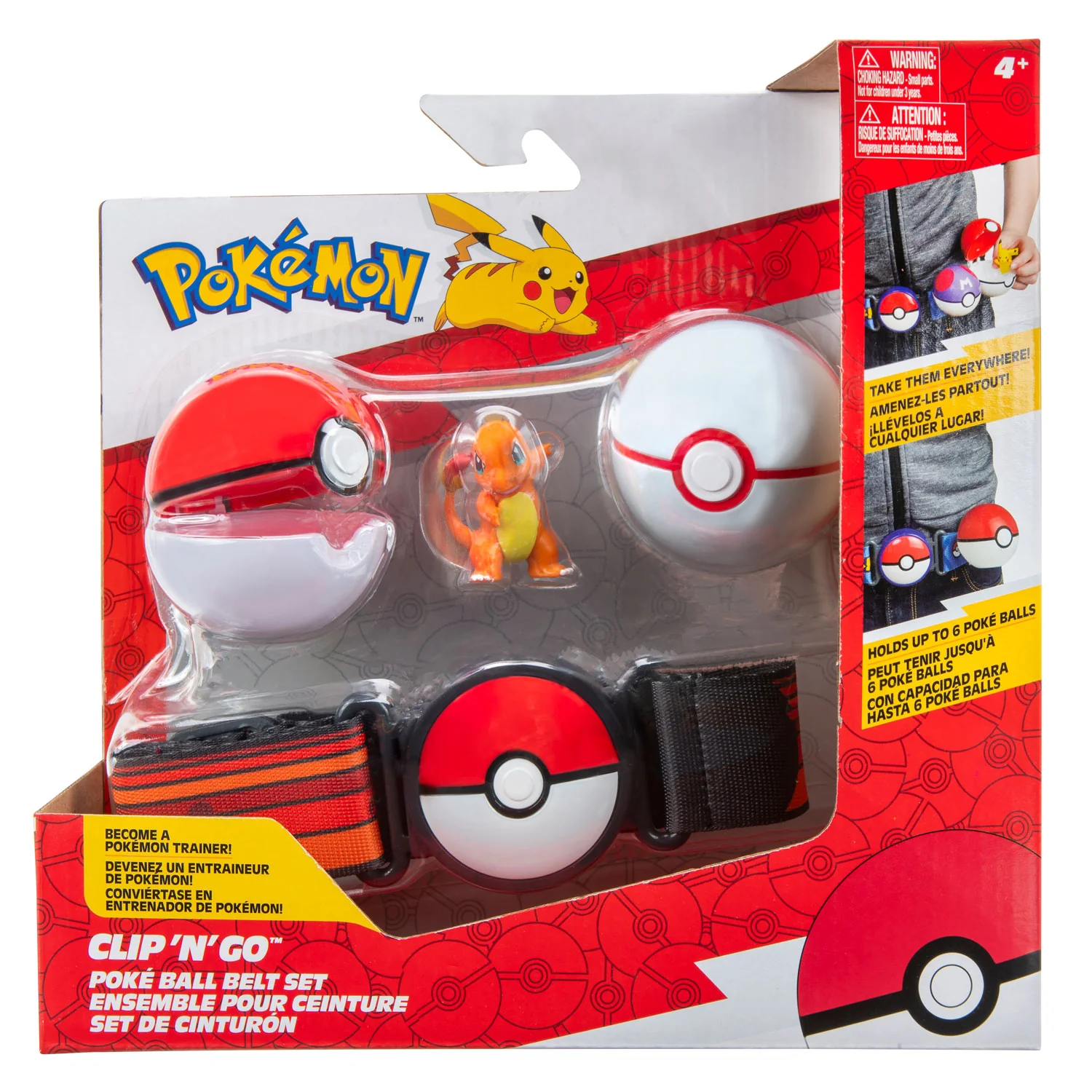 Pokemon Clip n Go Poke Ball Belt Set Asst - Image 2