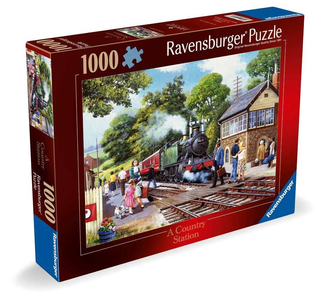 Ravensburger A Country Station 1000 Piece Jigsaw Puzzle