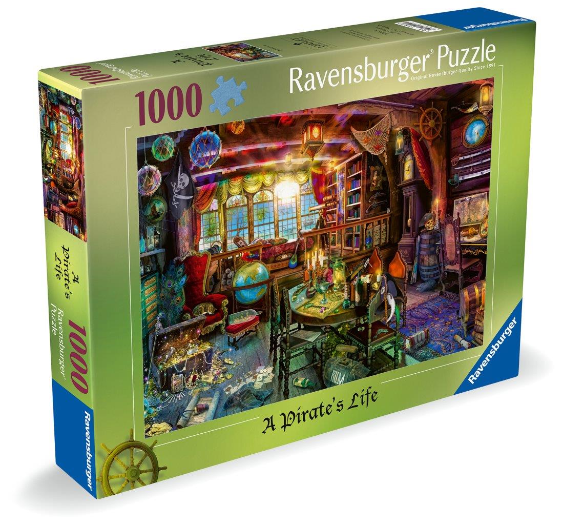 Ravensburger A Pirate's Life! 1000 Piece Jigsaw Puzzle - Image 2