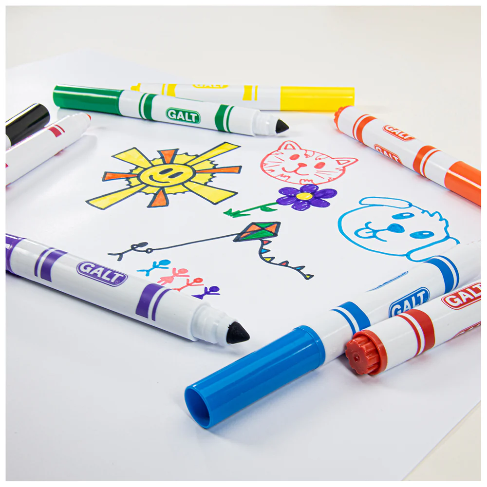 GALT 8 Chunky Pens - Washable - Image 4