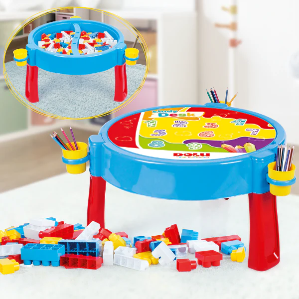 Activity Table With 100pcs Jumblocks - Image 3