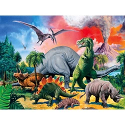 Ravensburger Among the Dinosaurs XXL 100 Piece Jigsaw Puzzle - Image 2