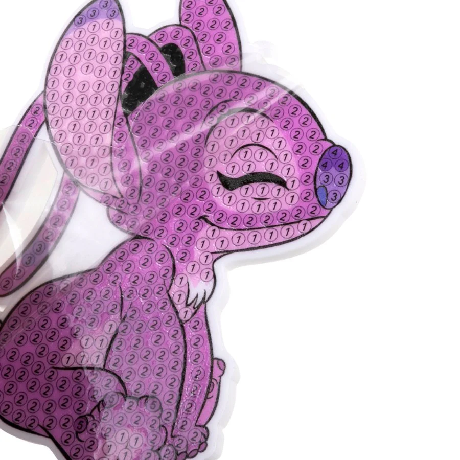 Angel Crystal Art Bag Charm - Image 3
