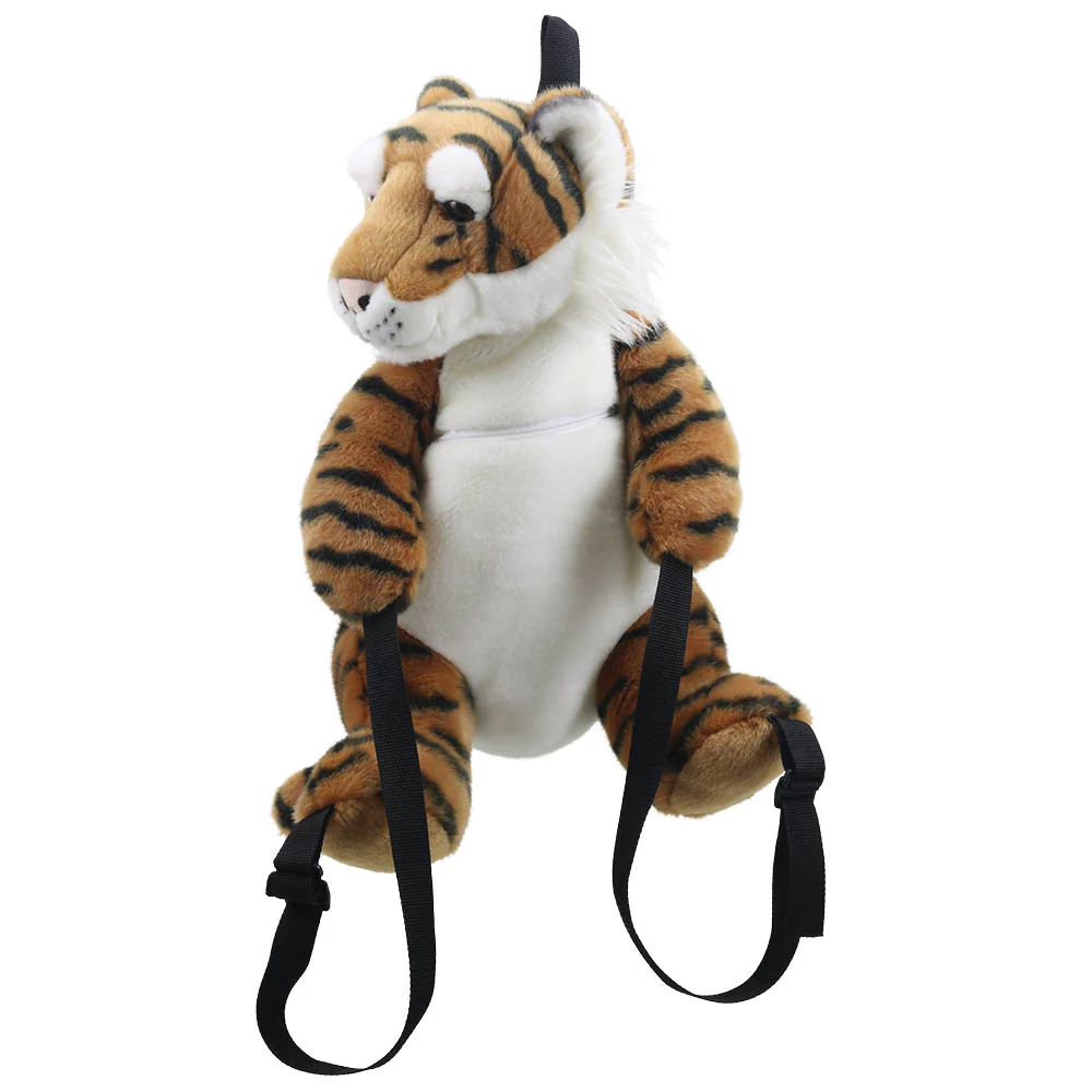 Animal Backpacks Tiger Puppet - Image 3