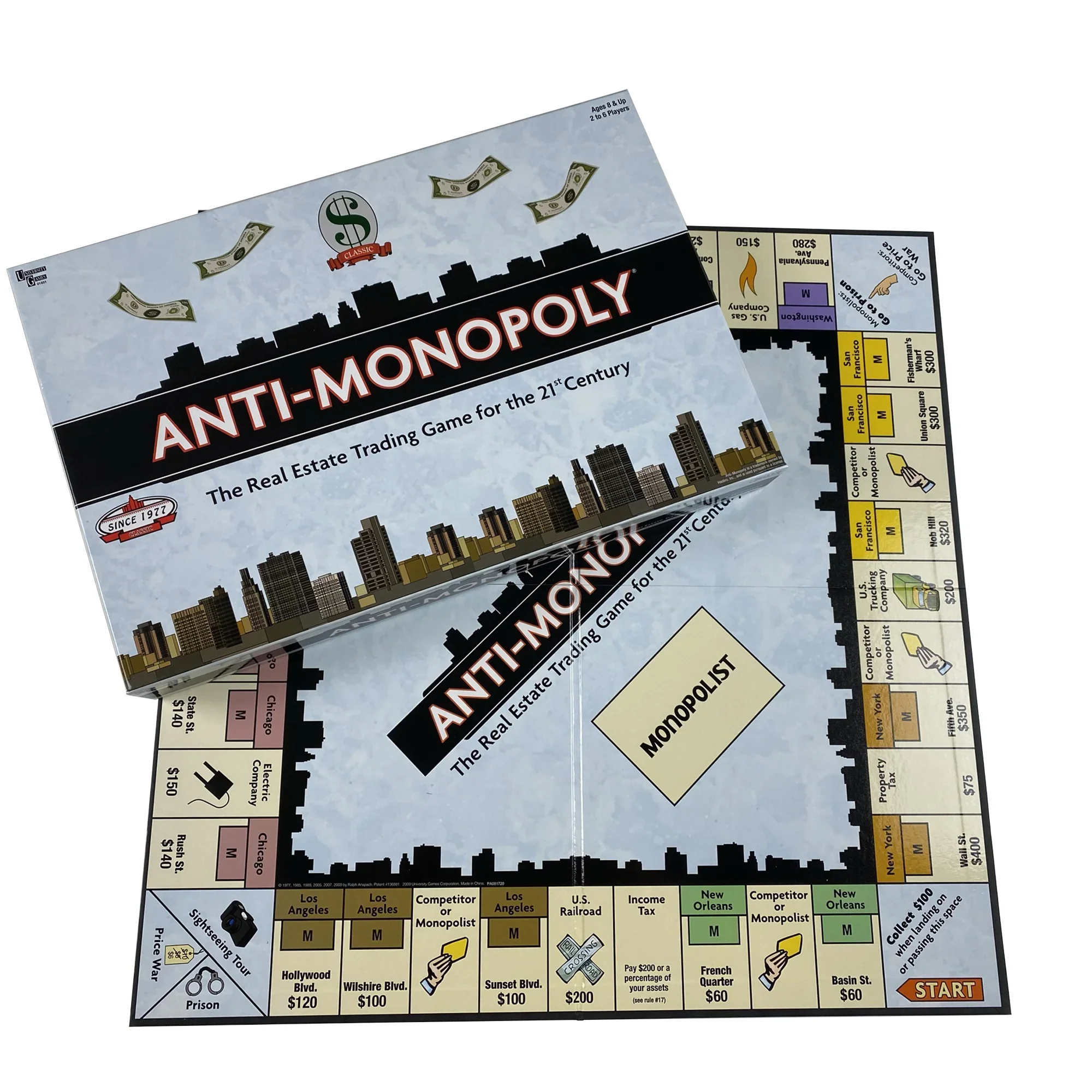 Anti Monopoly board game - Image 3