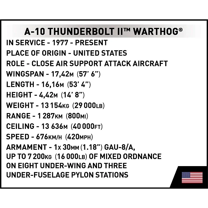 Armed Forces A10 Thunderbolt II Warthog - Image 10