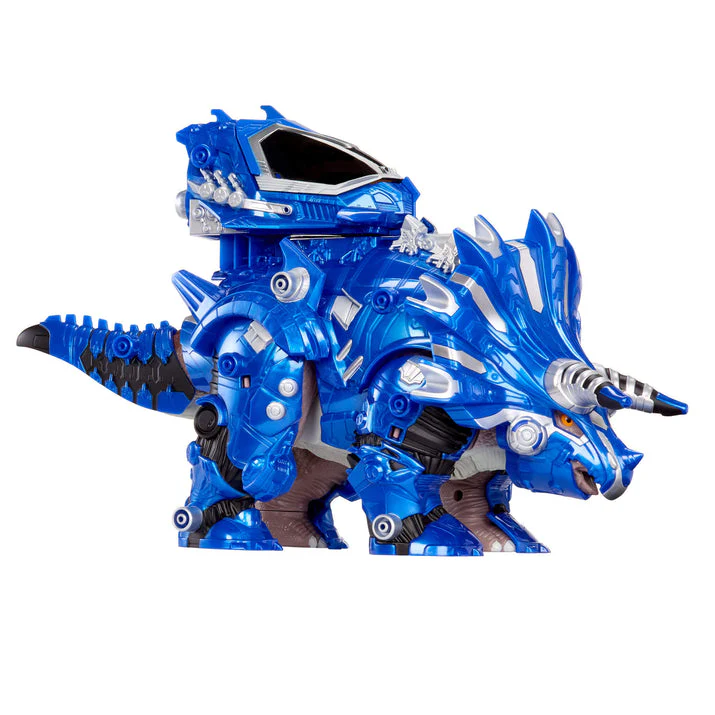 Armorsaurs Armor-Up Triceratops Cobalt Dinosaur Figure - Image 6