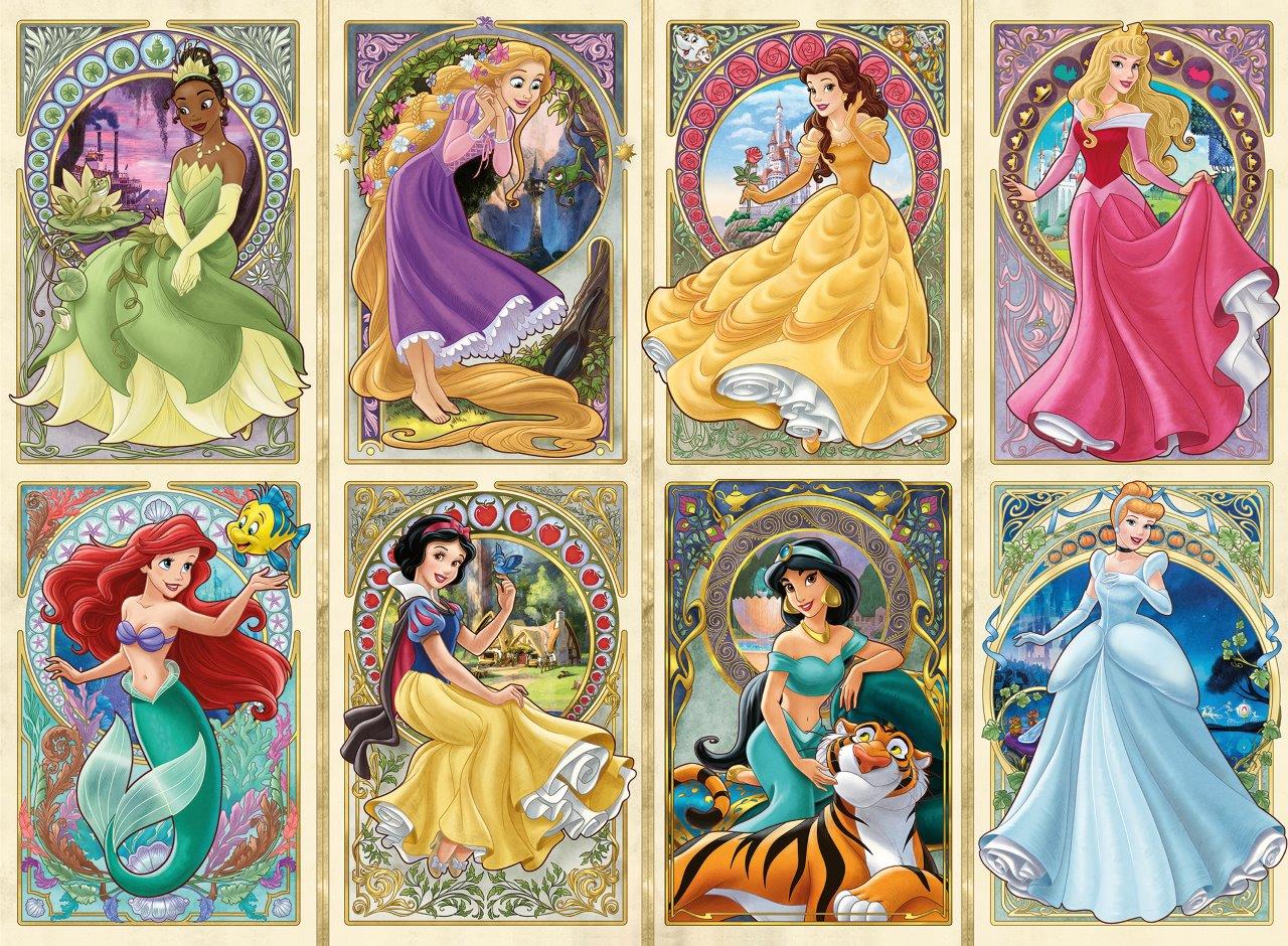 Ravensburger Art Nouveau Princess 1000 Piece Jigsaw Puzzle - Image 2