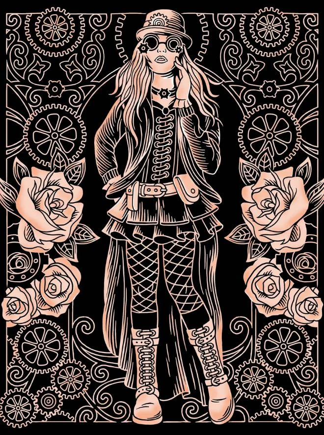 Artfoil Rose Gold Time Traveller - Image 2