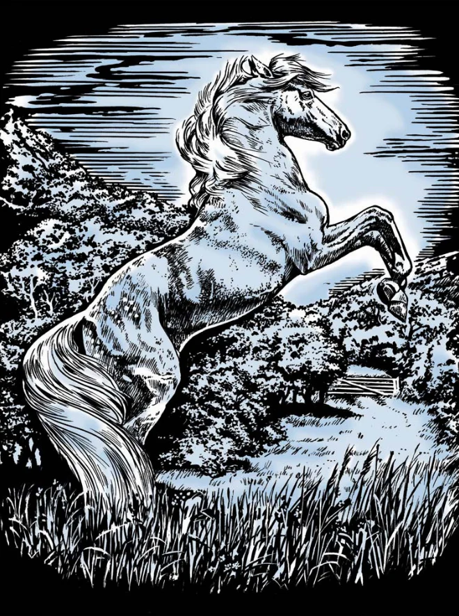 Artfoil Silver Stallion - Image 2