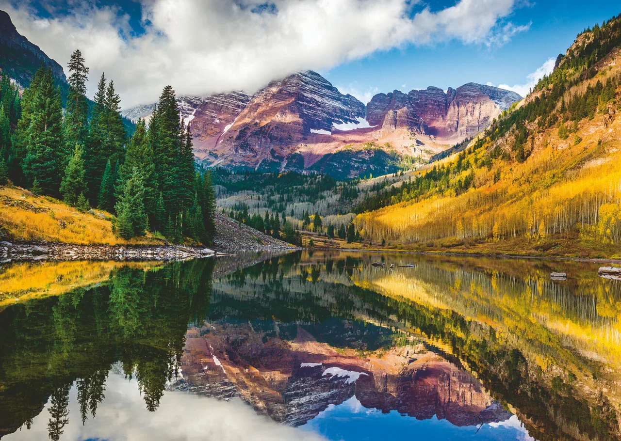 Ravensburger Aspen Colorado 1000 Piece Jigsaw Puzzle - Image 2