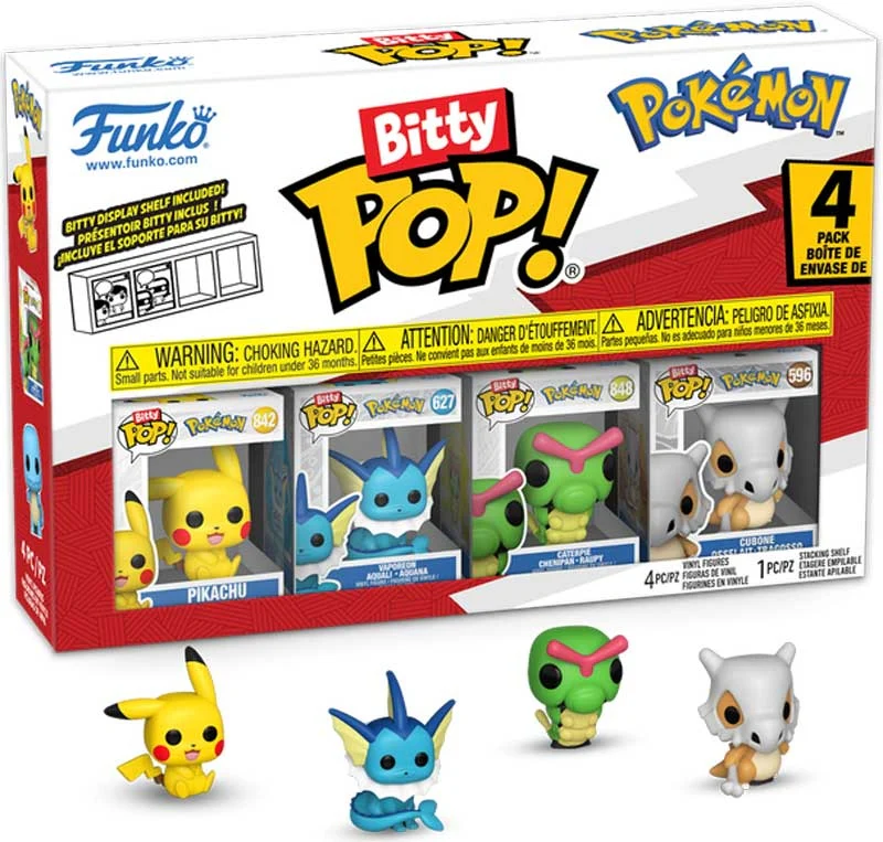 Funko Bitty POP 4-Pack: Pokemon Series 1 - Image 2