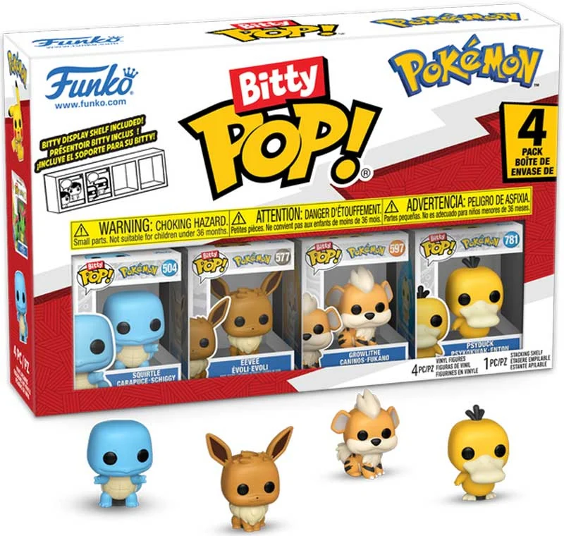 Funko Bitty POP 4-Pack: Pokemon Series 1 - Image 3