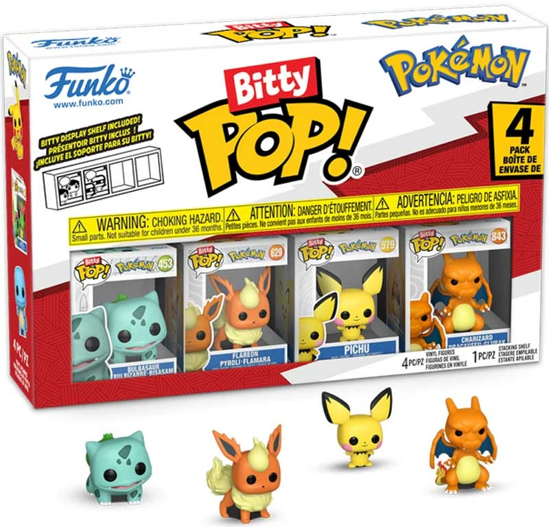 Funko Bitty POP 4-Pack: Pokemon Series 1 - Image 4