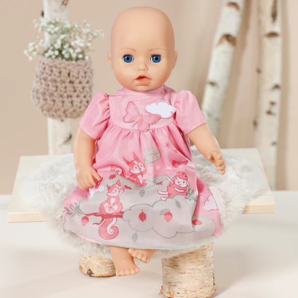 Baby Annabell Dress Pink 43cm - Image 2