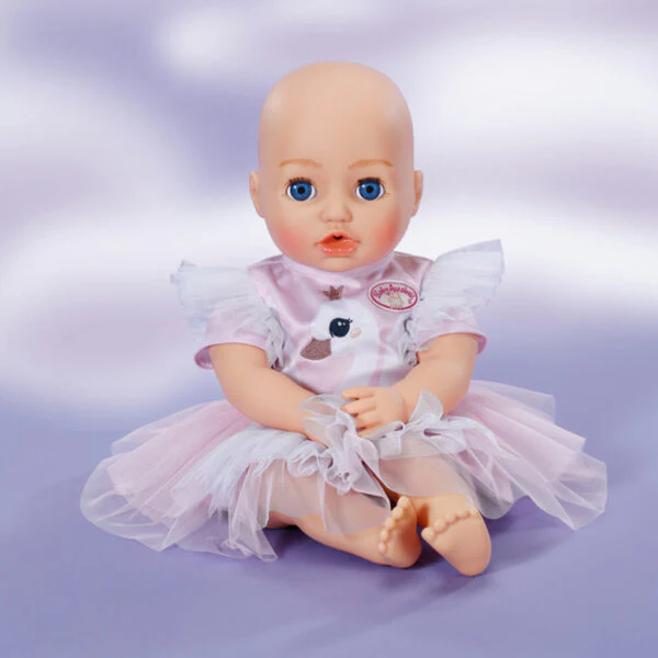 Baby Annabell Dress Swan 43cm - Image 3